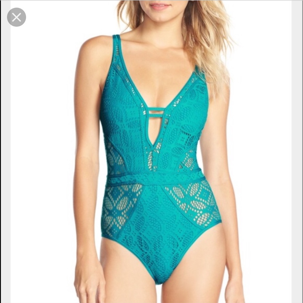 Becca Crochet Swimsuit
